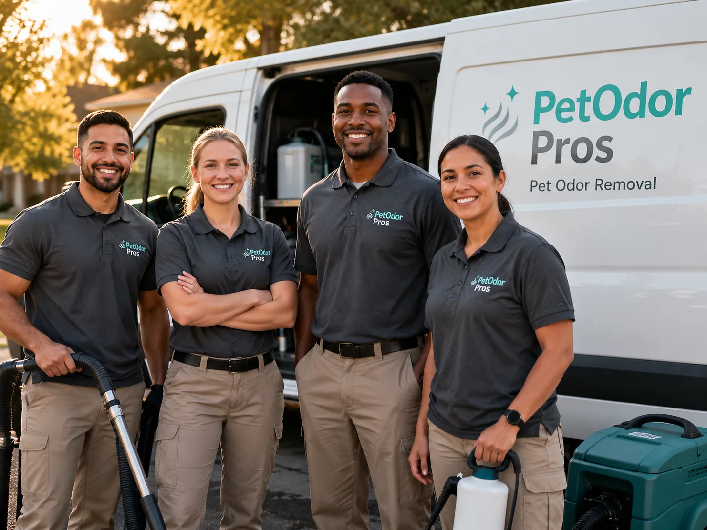 Pet Odor Removal team serving San Martin, CA